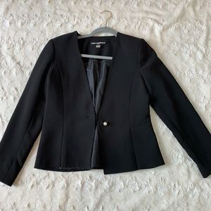 Karl Lagerfeld pearl detail blazer. AMAZING DEAL.
